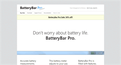 Desktop Screenshot of batterybarpro.com